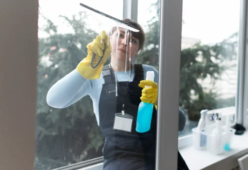 Nettoyage de vitres intérieures et extérieures à Curgy